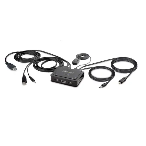 C2-H46-UAC-CBL-KVM interruptor KVM Negro - Imagen 1