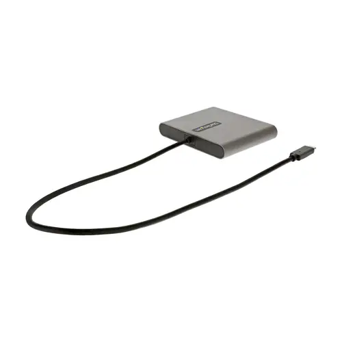 Adaptador USB-C a 4 Puertos HDMI - Tarjeta Gráfica y de Vídeo Externa - Dongle Llave USB Tipo C a 4x HDMI - 1080p a 60Hz - Conversor Multimonitor USB a HDMI - Solo para Windows - Imagen 2