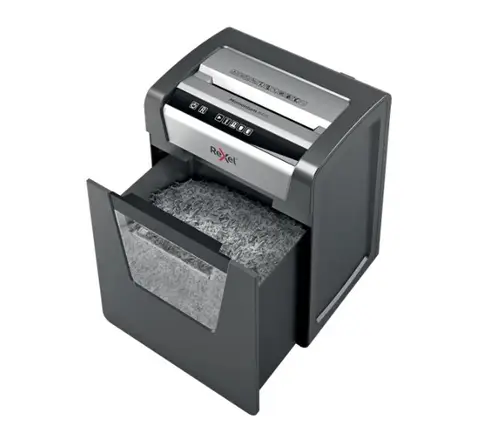 Momentum X415 triturador de papel Corte cruzado Negro, Gris - Imagen 3