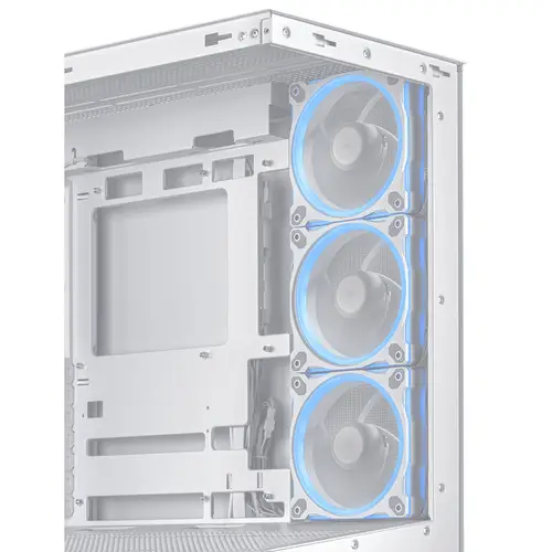 A31 Plus TG ARGB WHITE Midi Tower Blanco - Imagen 8