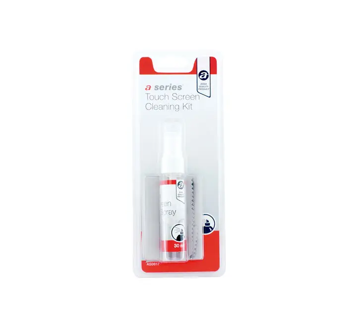 KIT LIMPIA PANTALLA A-SERIES SPRAY+PAÑO AS0617
