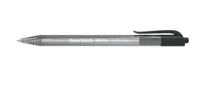 InkJoy 100 RT Negro Bolígrafo de punta retráctil con pulsador Medio 20 pieza(s)