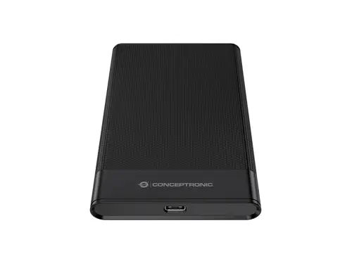 DANTE06B caja para disco duro externo Carcasa de disco duro/SSD Negro 2.5" - Imagen 4