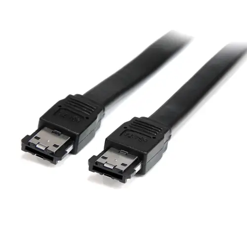 Cable de 1,8m eSATA Externo Blindado - Macho a Macho - Imagen 1