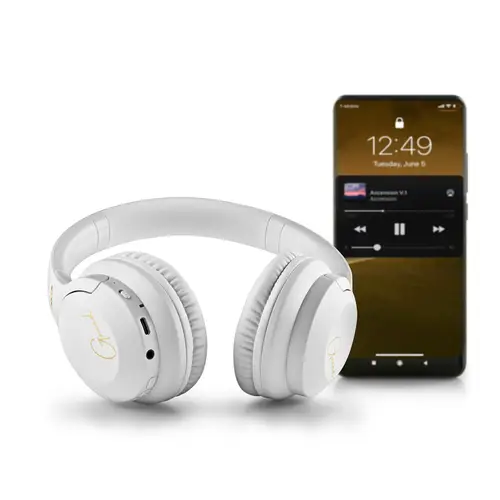 ARTICA GREED Auriculares Inalámbrico y alámbrico Diadema Llamadas/Música USB Tipo C Bluetooth Blanco - Imagen 7