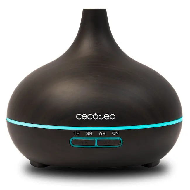 Pure Aroma 300 humidificador Ultrasónica 0,3 L Negro, Madera 10 ..