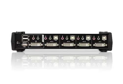 Switch KVMP DVI/Audio dual link USB de 4 puertos - Imagen 2
