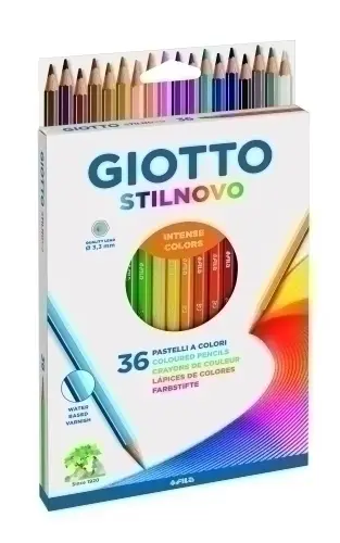 LAPICES COLOR GIOTTO STILNOVO est.36 - Pack de 6 unidades