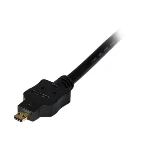 Cable de 2m Adaptador Conversor Micro HDMI a DVI-D para Tablet y Teléfono Móvil - Convertidor de Vídeo para Dispositivos Micro HDMI Tipo D a DVI-D Monoenlace - Imagen 2
