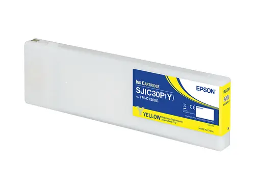 SJIC30P(Y): Ink cartridge for ColorWorks C7500G (Yellow) - Imagen 1