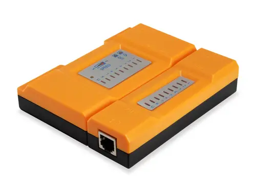129967 comprobador de cables de red Naranja - Imagen 1