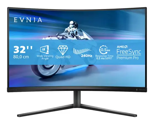 Evnia 5000 32M2C5500W/00 pantalla para PC 80 cm (31.5") 2560 x 1440 Pixeles Quad HD LCD Negro - Imagen 7