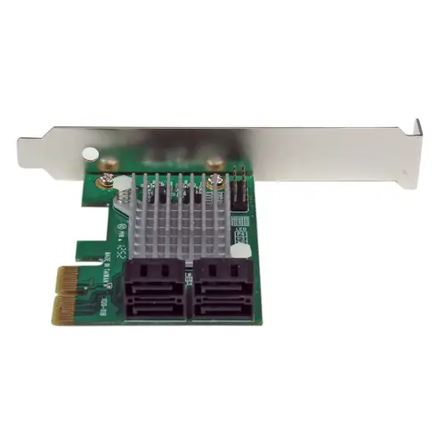 Tarjeta Controladora PCI Express 2.0 de 4 Puertos SATA III de 6Gbps RAID con Enlace HyperDuo para SSD - Adaptador PCIe a SATA3 - Imagen 4