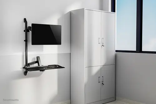 WL90-325BL1 Soporte de pared para puesto de trabajo de pie/sentado 17-32" - resorte de gas - Imagen 14