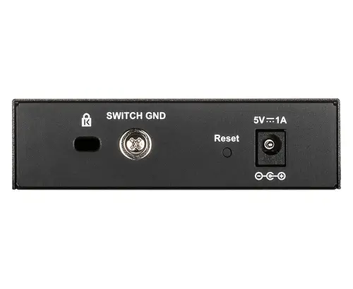DGS-1100-05V2/B switch Gestionado L2 Gigabit Ethernet (10/100/1000) Negro - Imagen 2