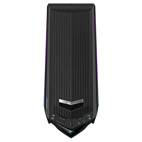 AORUS C700 GLASS Caja de PC  Torre completa, compatible con hasta E-ATX y radiadores de 420 mm, 5 ventiladores de 120 mm preinstalados, USB 3.1 Tipo-C, RGB Fusion - Imagen 6