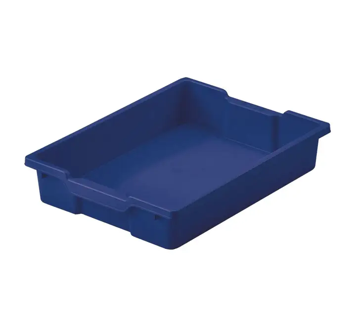 CUBETA ALMACENAJE FAIBO 420X310X73MM AZUL 784-07