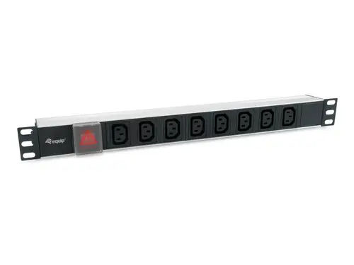 333310 unidad de distribución de energía (PDU) 8 salidas AC 1U Negro - Imagen 1
