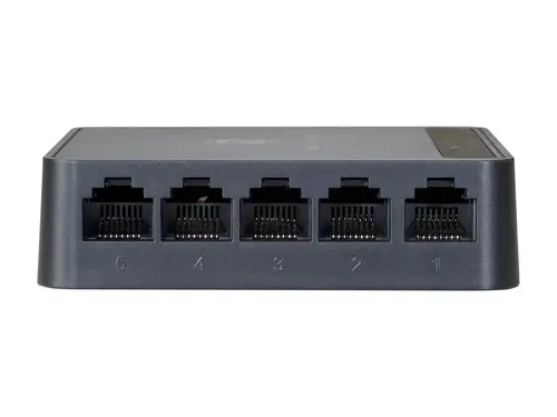 GEU-0522 switch Gigabit Ethernet (10/100/1000) Negro - Imagen 4