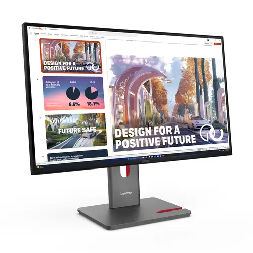 ThinkVision P27QD-40 LED display 68,6 cm (27") 2560 x 1440 Pixeles Wide Quad HD Negro - Imagen 4