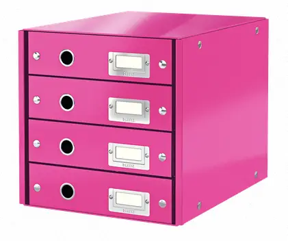 60490023 archivador organizador Tablero de fibra Rosa