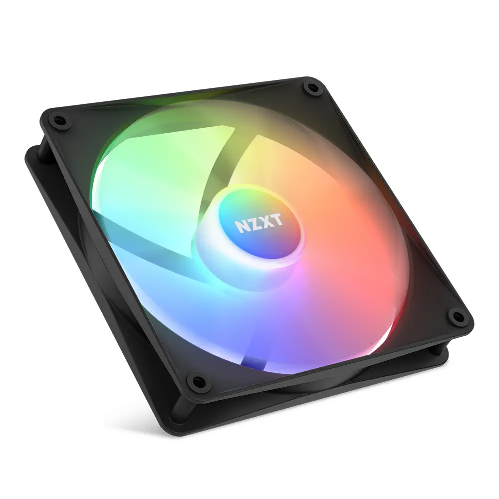 F140 RGB Core Carcasa del ordenador Ventilador 14 cm Negro 1 pieza(s)