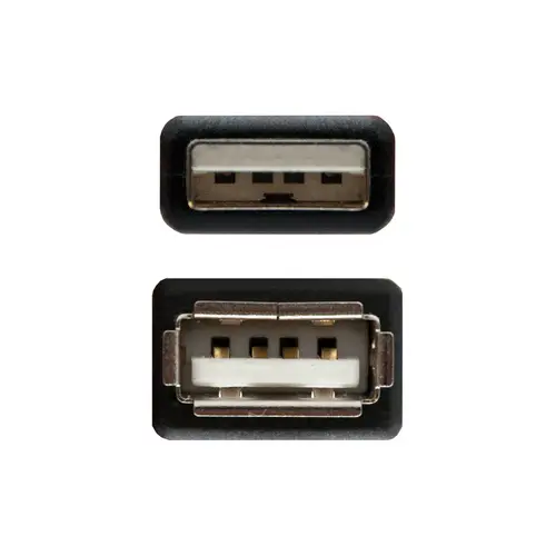 CABLE USB 2.0, TIPO A/M-A/H, NEGRO, 3.0 M - Imagen 3