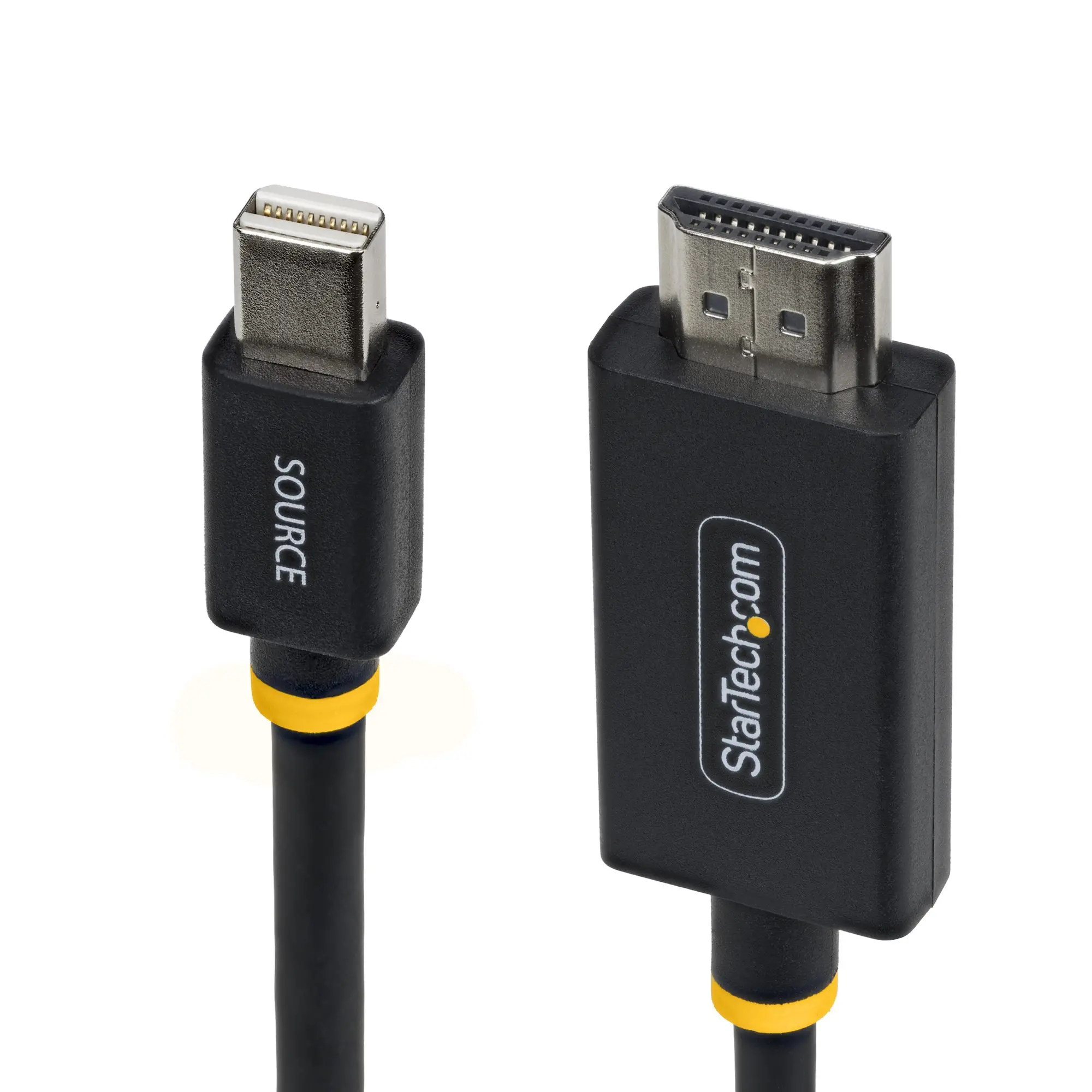 Cable Adaptador Mini DisplayPort a HDMI de 2m - 4K 60Hz HBR3/HDCP 2.3/DPCP - Cable mDP a HDMI 2.0 - Conversor de Vídeo Activo Mini DisplayPort a HDMI 2.0 para Monitor