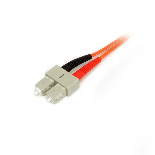 Cable Patch de Fibra Duplex Multimodo 50/125 1m LC - SC - Imagen 3