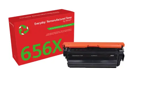 Everyday Tóner Everyday Negro remanufacturado de Xerox es compatible con HP 656X (CF460X), High capacity - Imagen 1