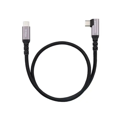 10.01.4700 cable USB USB 3.2 Gen 2 (3.1 Gen 2) 0,5 m USB C Negro - Imagen 2