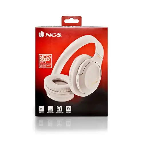 ARTICA GREED Auriculares Inalámbrico y alámbrico Diadema Llamadas/Música USB Tipo C Bluetooth Blanco - Imagen 9