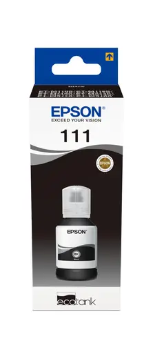 111 EcoTank Pigment black ink bottle - Imagen 1