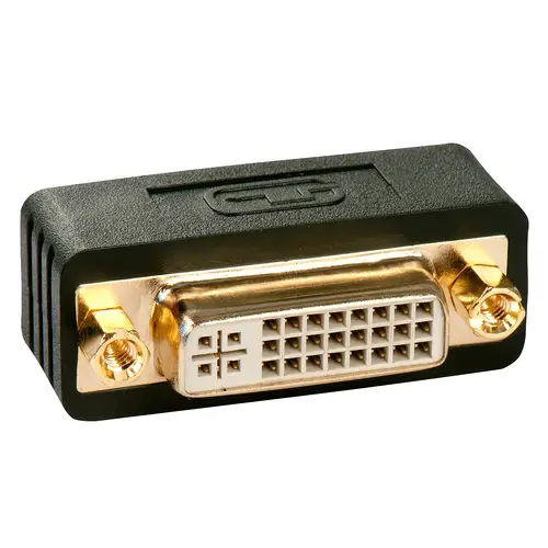 41098 cambiador de género para cable DVI-I DVI-D Negro - Imagen 2
