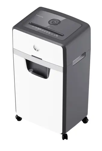 2808 triturador de papel Microcorte 65 dB 22 cm Blanco, Negro - Imagen 1
