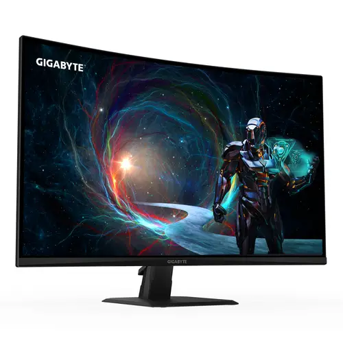 GS32QCA 31.5" Monitor Curvo para Gaming QHD - 2560 x 1440, 180Hz, 1ms, 250 cd/m², FreeSync, HDR Ready, HDMI 2.0, DisplayPort 1.4 - Imagen 2