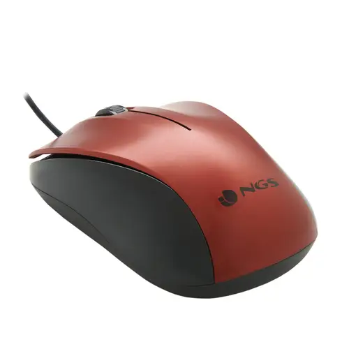 CREW ratón Oficina Ambidextro USB tipo A Óptico 1200 DPI - Imagen 3
