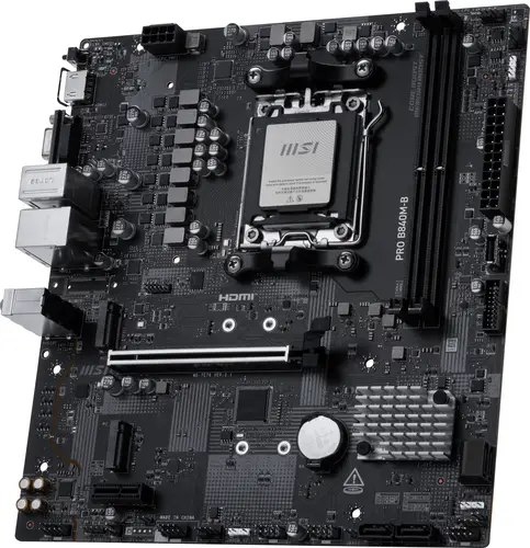 PRO B840M-B placa base AMD B840 Zócalo AM5 micro ATX - Imagen 4