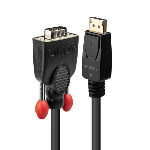 41941 adaptador de cable de vídeo 1 m DisplayPort VGA (D-Sub) Negro - Imagen 1