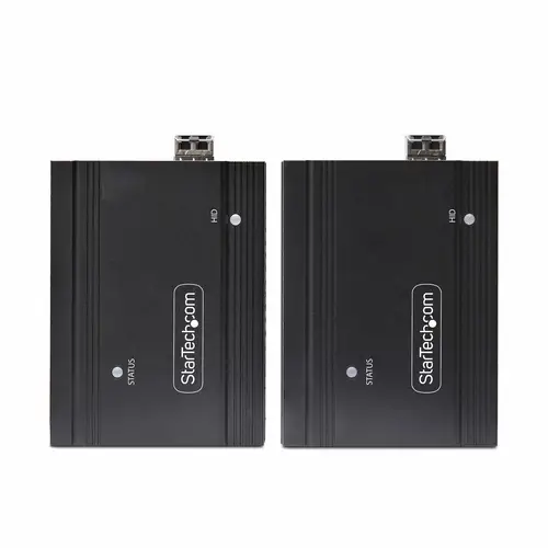 Kit Extensor de Consola por Fibra Óptica KVM DisplayPort - 4K 60Hz - Hasta 300m (Multimodo) - con 2 Módulos SFP+ de 10G Pre-Instalados - Hub USB de 3 Puertos HID - Imagen 5