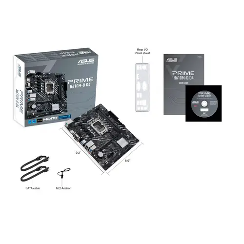 PRIME H610M-D D4 Intel H610 LGA 1700 micro ATX - Imagen 8