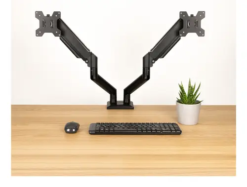 DB1434TNR-B soporte para monitor 86,4 cm (34") Escritorio Negro - Imagen 4