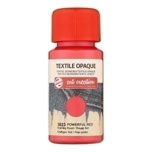 PINTURA TELA TALENS OPACA 50ml ROJO