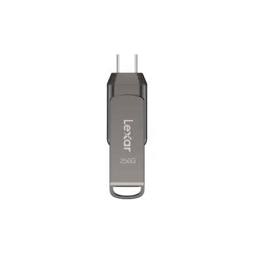 JumpDrive LJDD400128G-BNQNG unidad flash USB 128 GB USB Tipo C 3.2 Gen 1 (3.1 Gen 1) Gris