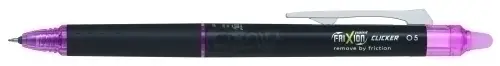 BOLIG.PILOT FRIXION POINT CLICKER ROSA - Pack de 12 unidades