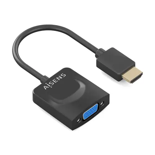 Conversor HDMI a SVGA, HDMI A/M-SVGA/H, Negro, 15?m - Imagen 1