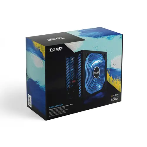 TQXGEII-800SAP unidad de fuente de alimentación 800 W 20+4 pin ATX ATX Negro - Imagen 8