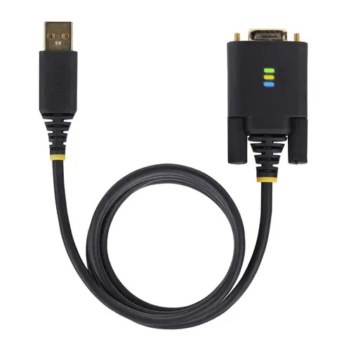 1P10FFCN-USB-SERIAL cable de serie Negro 3 m USB tipo A DB-9 - Imagen 6