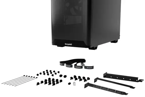 PURE BASE 501 Airflow Black Midi Tower Negro - Imagen 7