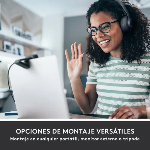 960-001364 cámara web 1280 x 720 Pixeles USB Grafito - Imagen 16